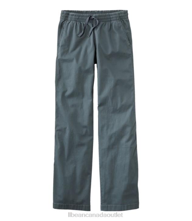 Clothing Rangeley Blue H8XZ6635 Lakewashed Pull-on Chinos Women L.L.Bean