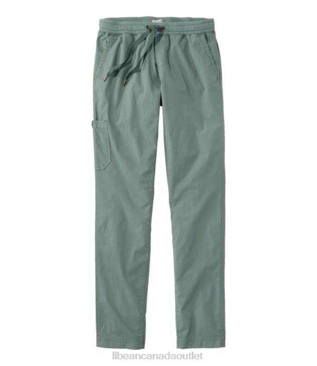 Clothing Sea Green H8XZ7280 Stretch Ripstop Pull-On Pants Women L.L.Bean