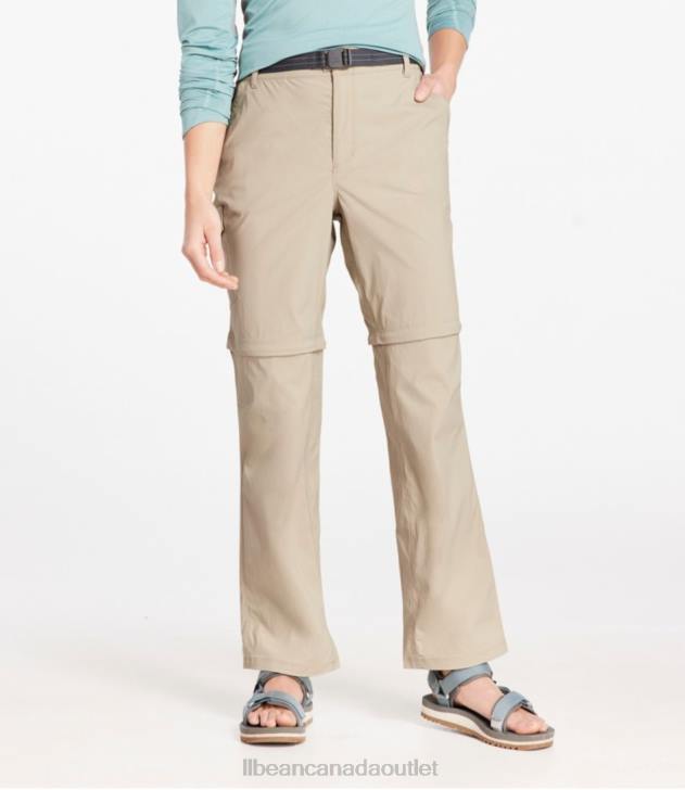 Clothing Soft Sand H8XZ4850 Tropicwear Zip-Off Pants Women L.L.Bean