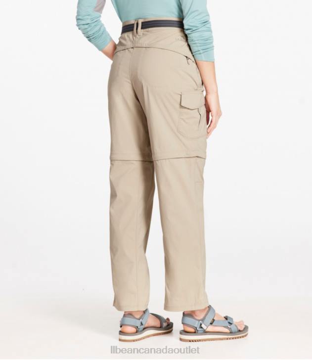 Clothing Soft Sand H8XZ4850 Tropicwear Zip-Off Pants Women L.L.Bean