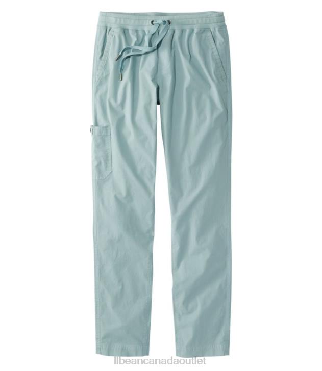 Clothing Steel Blue H8XZ7166 Stretch Ripstop Pull-On Pants Women L.L.Bean