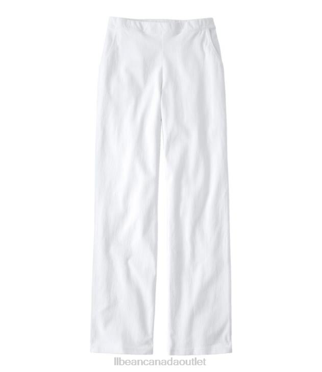 Clothing White H8XZ5794 Perfect Fit Pants Women L.L.Bean