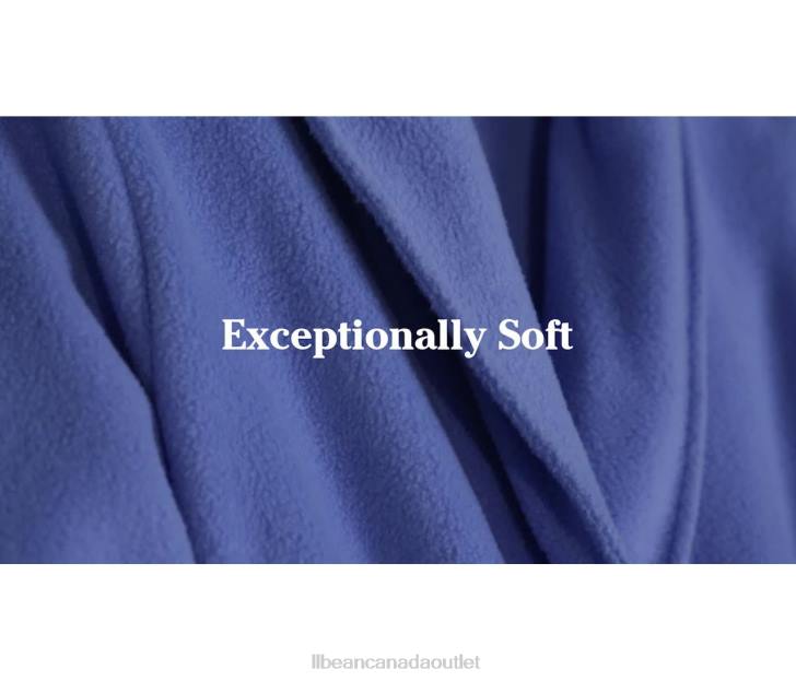 Clothing Bright Navy H8XZ5899 Winter Fleece Robe Women L.L.Bean