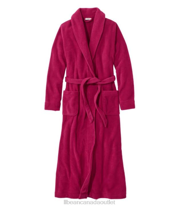 Clothing Deep Raspberry H8XZ4886 Winter Fleece Robe Women L.L.Bean