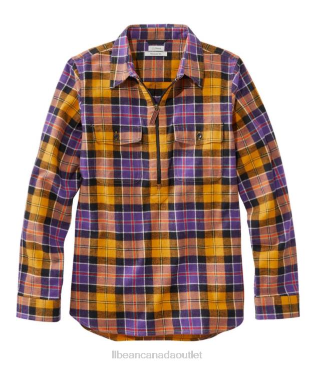 Clothing Ancient Culloden H8XZ71 Scotch Plaid Flannel Shirt Women L.L.Bean