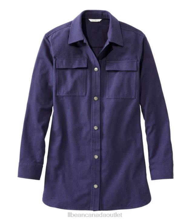 Clothing Darkest Navy H8XZ3436 Signature Chamois Shirt Women L.L.Bean