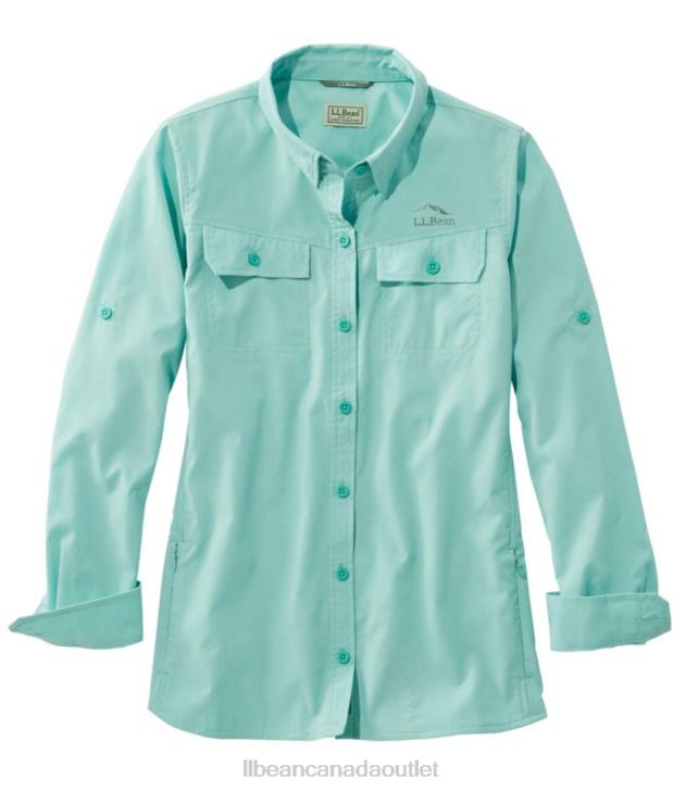 Clothing Fair Aqua H8XZ4803 No Fly Zone Shirt Women L.L.Bean