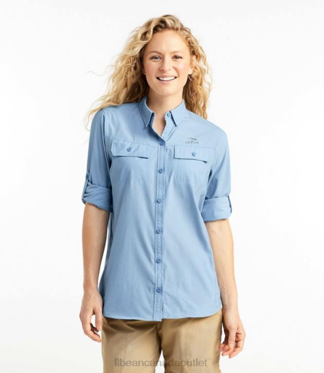 Clothing Fair Aqua H8XZ4803 No Fly Zone Shirt Women L.L.Bean