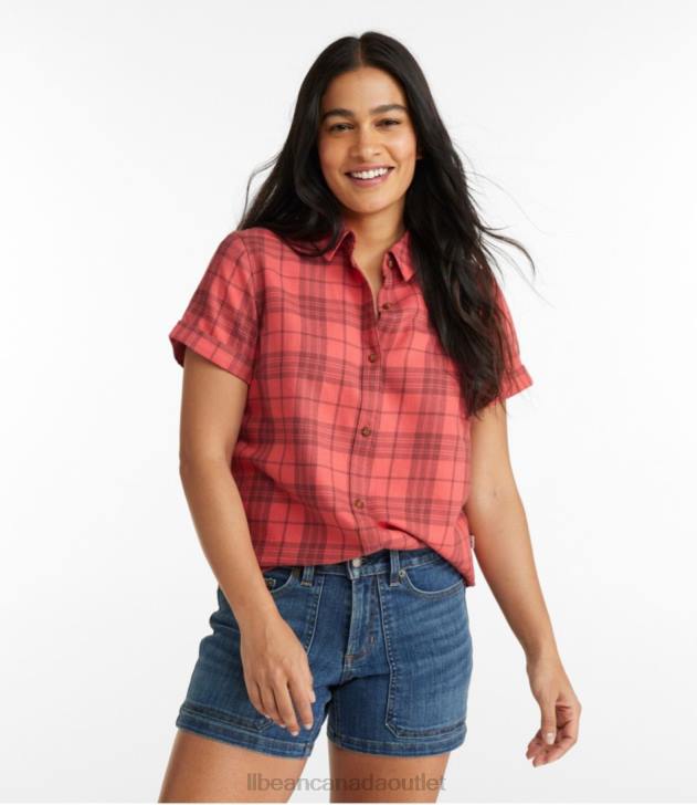Clothing Ledge H8XZ702 Feather-Soft Twill Shirt Women L.L.Bean