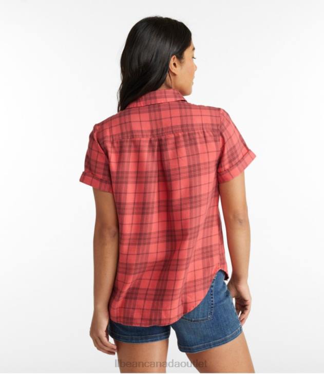 Clothing Ledge H8XZ702 Feather-Soft Twill Shirt Women L.L.Bean