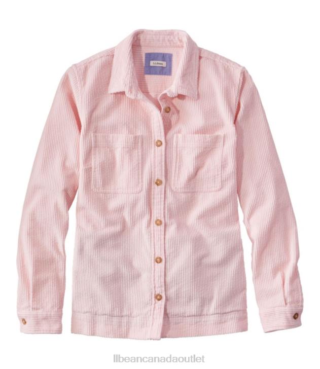 Clothing Pale Rose H8XZ28 Comfort Corduroy Relaxed Shirt Women L.L.Bean