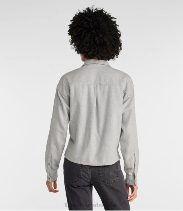 Clothing Sailcloth H8XZ4944 Signature Heritage Textured Flannel Shirt Women L.L.Bean