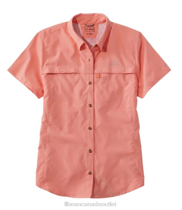 Clothing Warm Coral H8XZ270 Tropicwear Shirt Women L.L.Bean