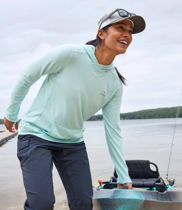 Clothing Wild Salmon H8XZ1310 Tropicwear Comfort Hoodie Women L.L.Bean