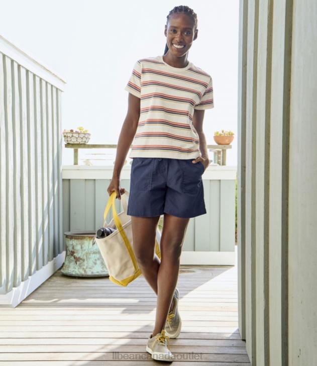 Clothing Bright Navy H8XZ3109 Sunwashed Shorts Women L.L.Bean