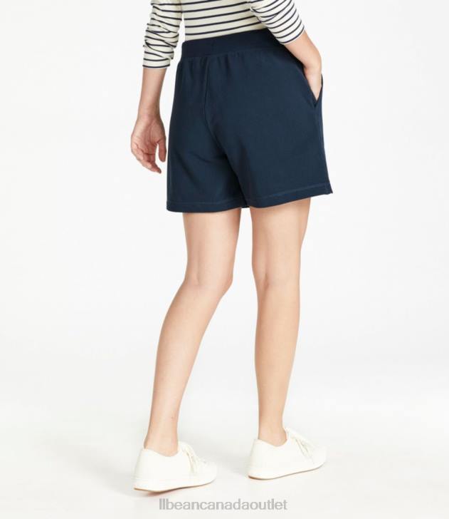 Clothing Classic Navy H8XZ258 Ultrasoft Sweats 6\'\' Short Mid-Rise Women L.L.Bean