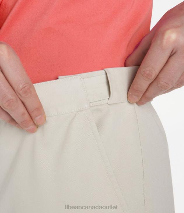 Clothing Khaki H8XZ61 Wrinkle-Free Bayside Shorts Women L.L.Bean