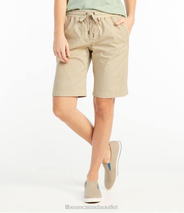 Clothing Smoky Mauve H8XZ4726 Stretch Ripstop Pull-On Shorts Women L.L.Bean