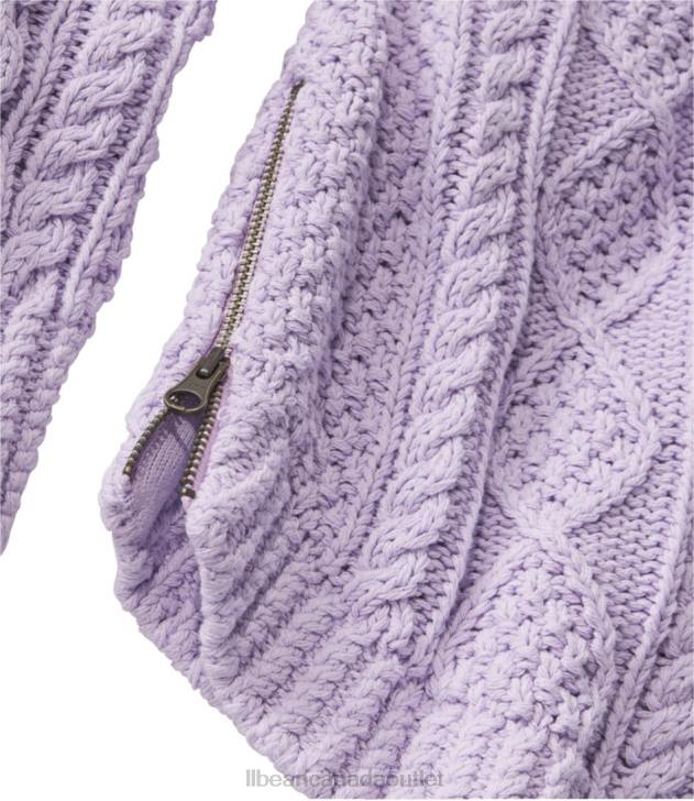 Clothing Burgundy H8XZ3440 Signature Cotton Fisherman Tunic Sweater Women L.L.Bean