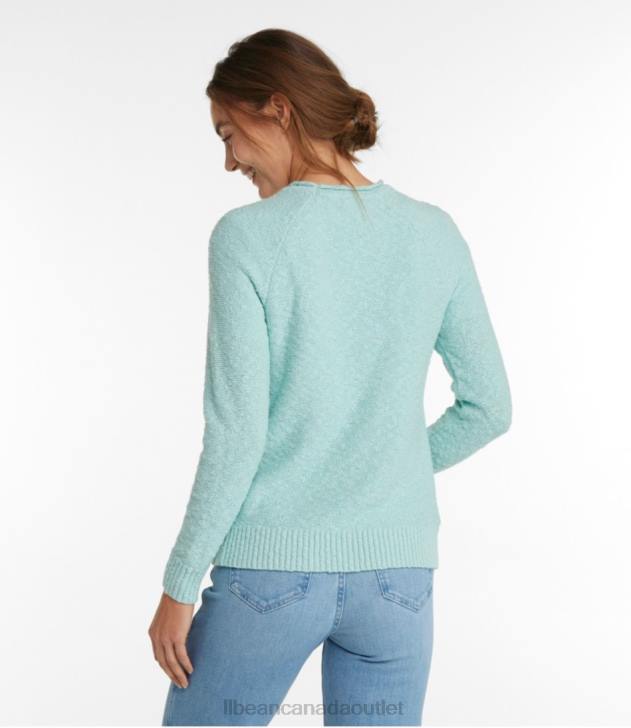 Clothing Deep Wine H8XZ5678 Midweight Cotton Slub Rollneck Pullover Women L.L.Bean