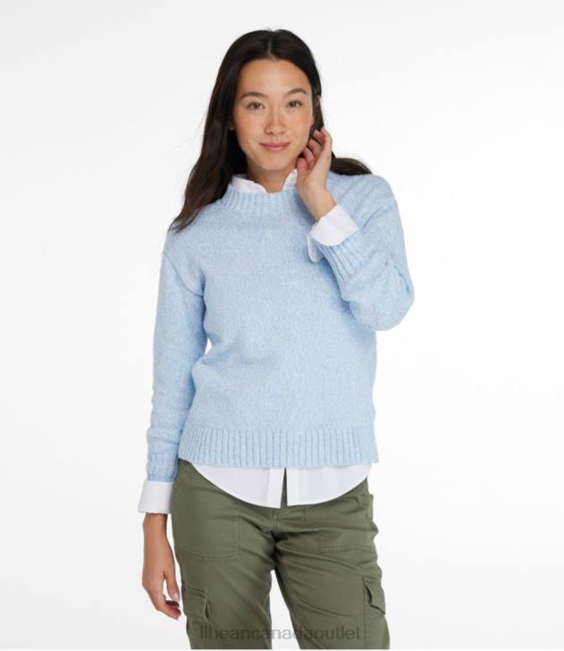 Clothing Natural H8XZ3020 Cotton Ragg Sweater Women L.L.Bean