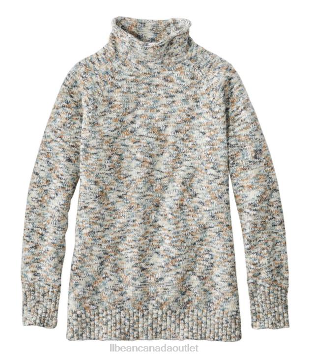 Clothing Sea Pine H8XZ738 Cotton Ragg Sweater Women L.L.Bean