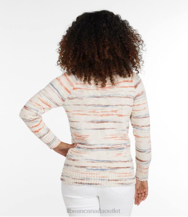 Clothing Sea Pine H8XZ738 Cotton Ragg Sweater Women L.L.Bean