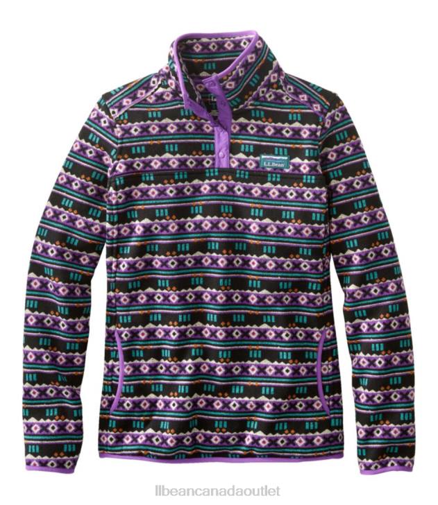 Clothing Black Mountain Classic H8XZ5944 Sweater Fleece Pullover Women L.L.Bean