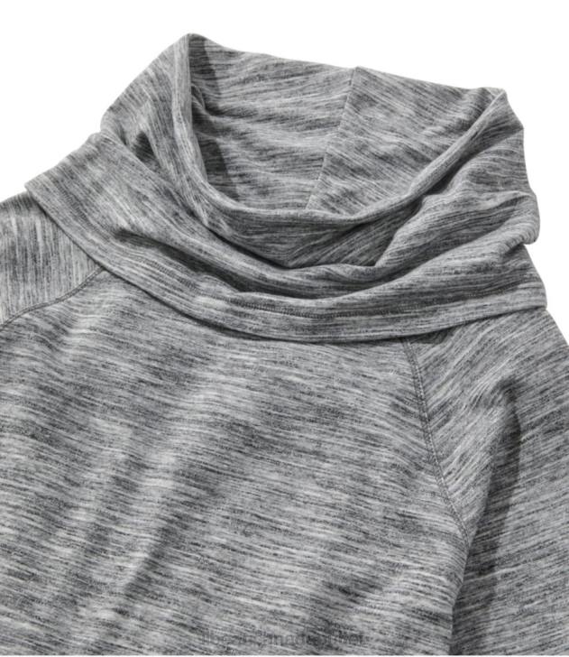 Clothing Light Gray Marl H8XZ582 Cozy Pullover Women L.L.Bean