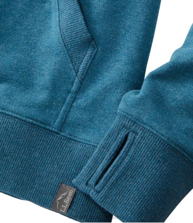 Clothing Sea Green Heather Logo H8XZ4869 Cozy Camp Hoodie Women L.L.Bean