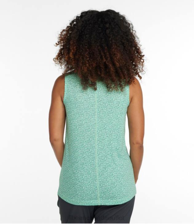 Clothing Nautical Navy Geo H8XZ285 Streamside Tank Women L.L.Bean