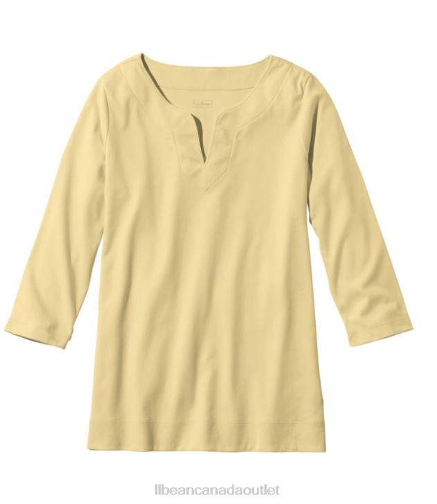 Clothing Butter H8XZ6873 Pima Cotton Tunic Women L.L.Bean