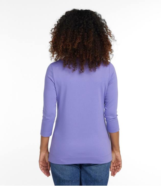 Clothing Butter H8XZ6873 Pima Cotton Tunic Women L.L.Bean