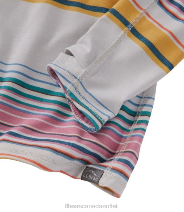 Clothing Citrus Green/Sea Green H8XZ3323 Everyday SunSmart Tee Women L.L.Bean