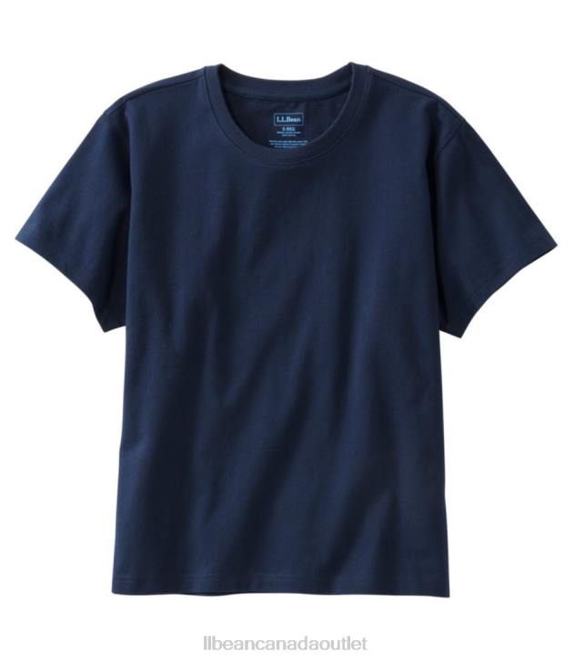 Clothing Classic Navy H8XZ206 Saturday T-Shirt Women L.L.Bean