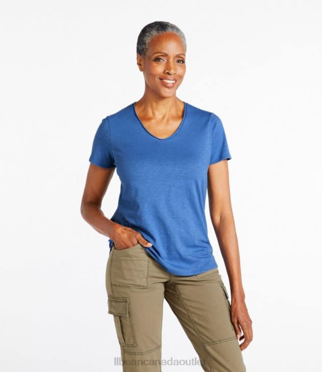 Clothing Classic Navy H8XZ53 Organic Cotton Tee Women L.L.Bean