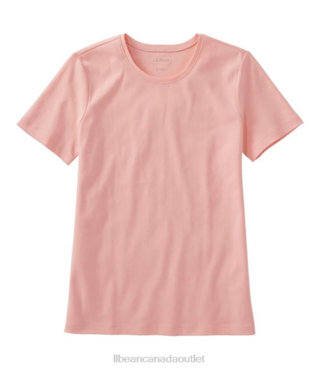 Clothing Creamy Apricot H8XZ6887 Tee Women L.L.Bean
