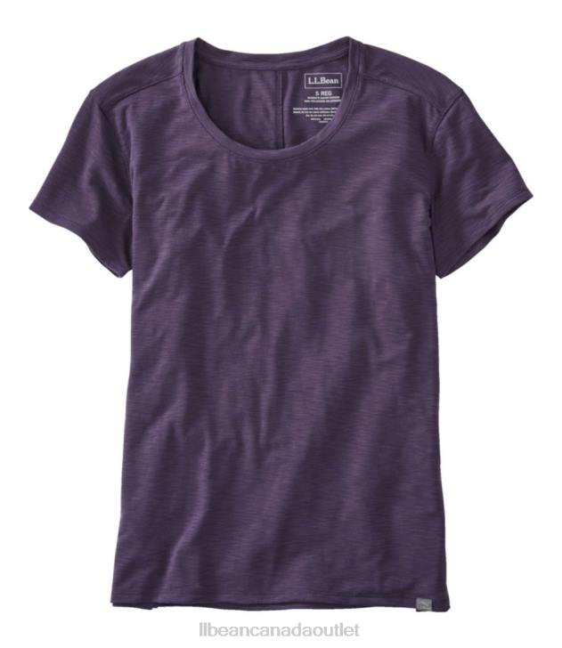 Clothing Darkest Purple H8XZ5816 Streamside Tee Women L.L.Bean