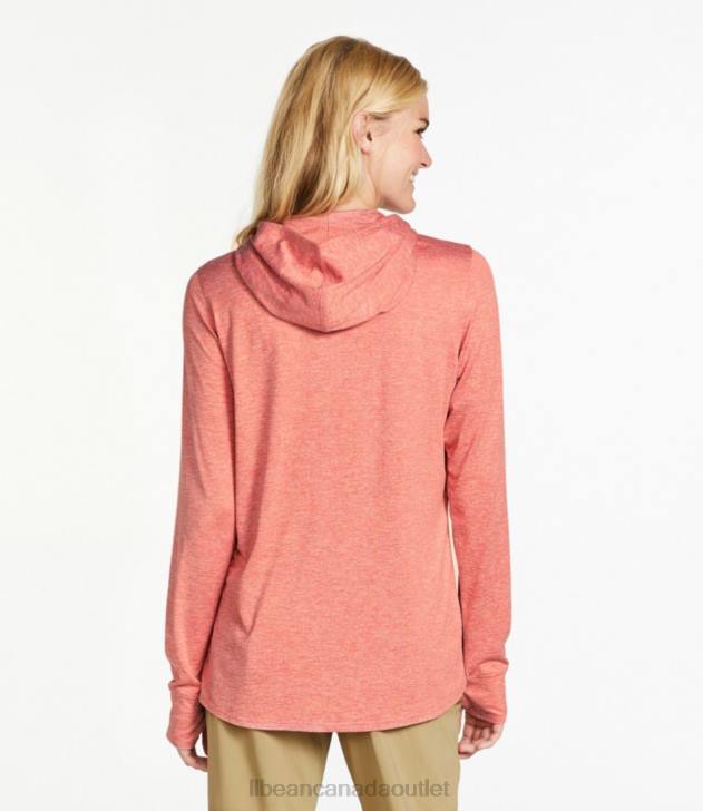 Clothing Deep Olive Heather H8XZ3232 Insect Shield Pro Knit Hoodie Women L.L.Bean