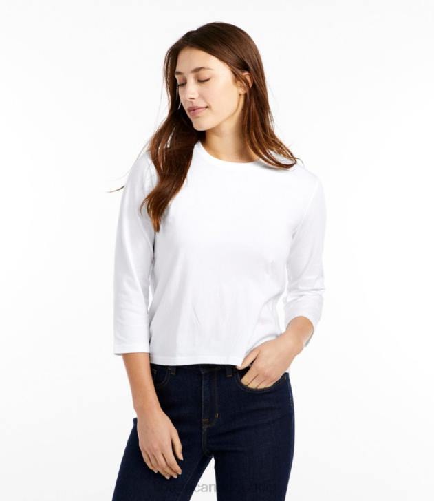 Clothing Deep Turquoise H8XZ4639 Saturday T-Shirt Women L.L.Bean