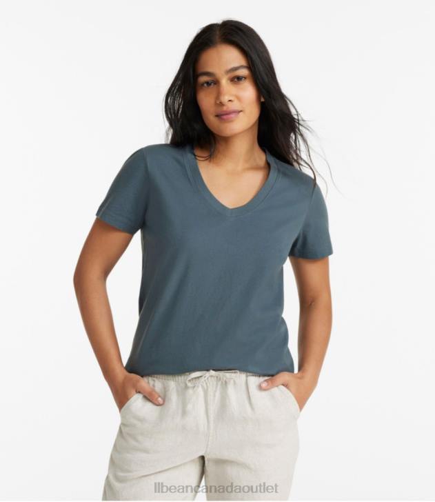 Clothing Goldenrod H8XZ6494 Washed Cotton Tee Women L.L.Bean