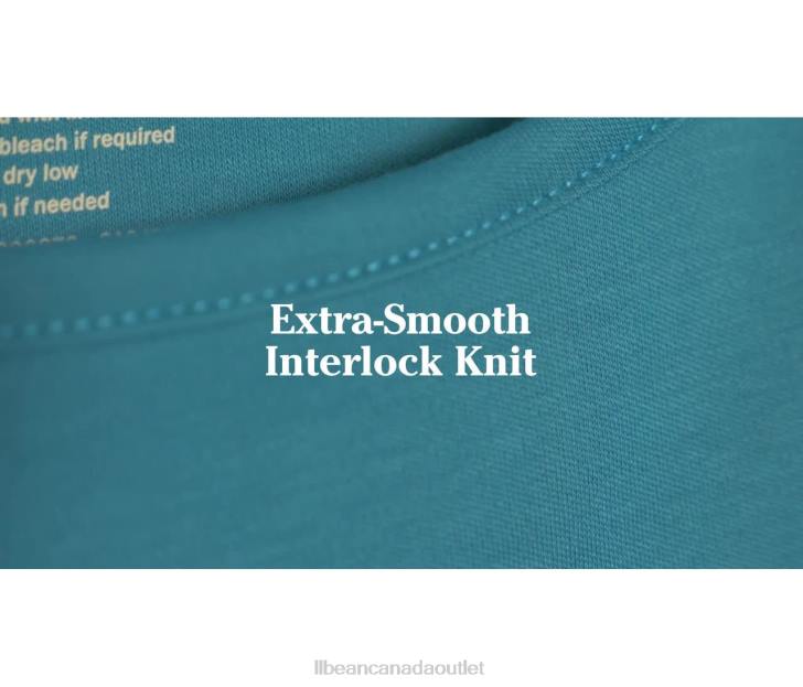 Clothing Lake H8XZ4811 Pima Cotton Shaped Tee Women L.L.Bean