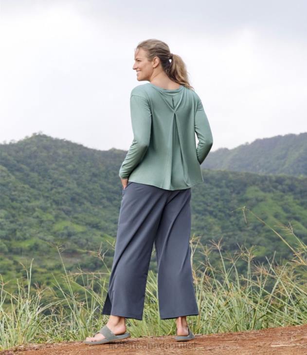 Clothing Light Gray Heather H8XZ5889 Beyond Soft Tee Women L.L.Bean