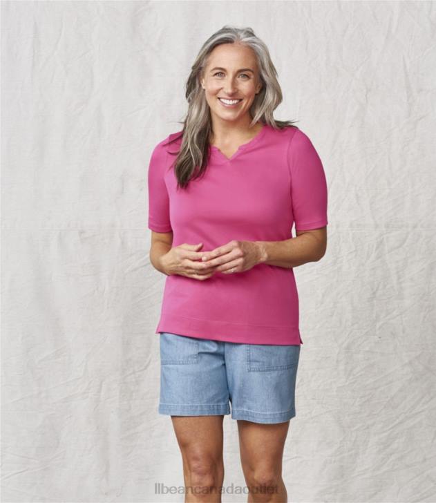 Clothing Pale Rose H8XZ86 Pima Cotton Tee Women L.L.Bean