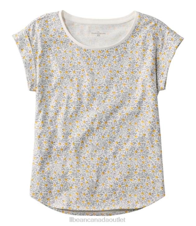 Clothing Sailcloth Floral H8XZ49 Signature Rangeley Cotton Tee Women L.L.Bean