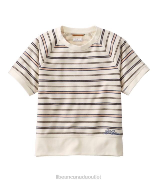 Clothing Sailcloth Stripe H8XZ468 Signature Heritage Sweatshirt Women L.L.Bean