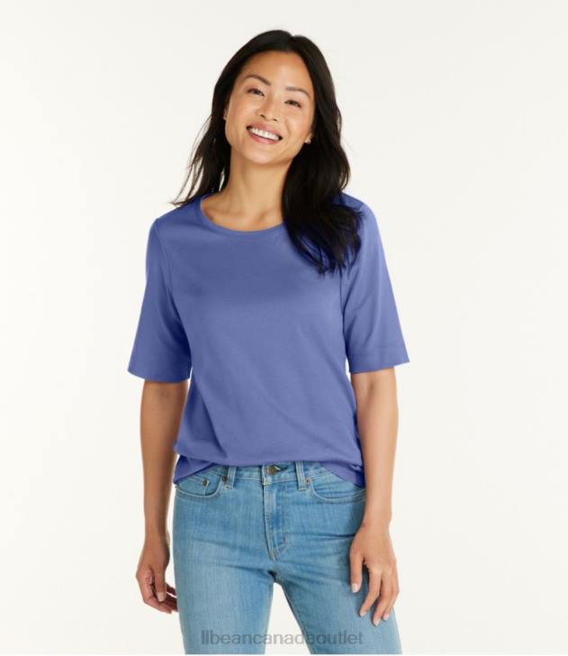 Clothing Sea Pine H8XZ2933 Jewelneck Tee Women L.L.Bean