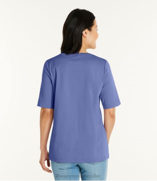 Clothing Sea Pine H8XZ2933 Jewelneck Tee Women L.L.Bean