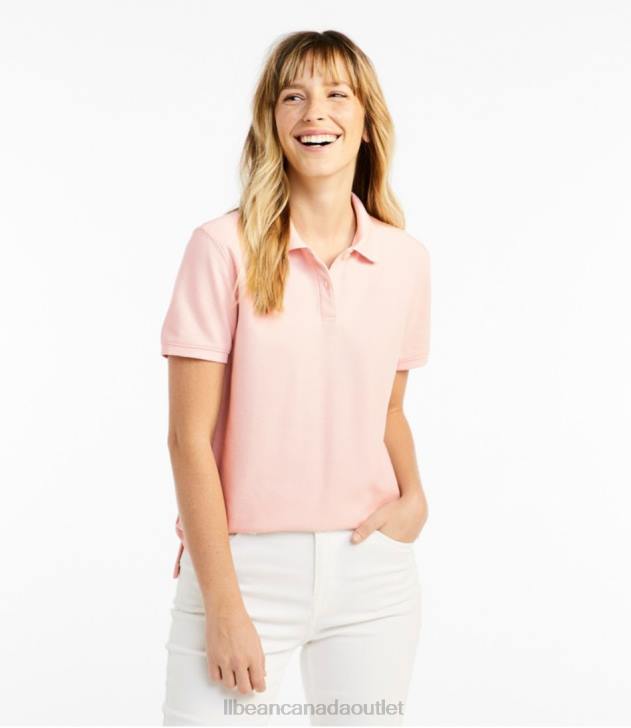 Clothing Shell Pink H8XZ7169 Premium Polo Women L.L.Bean x Double L
