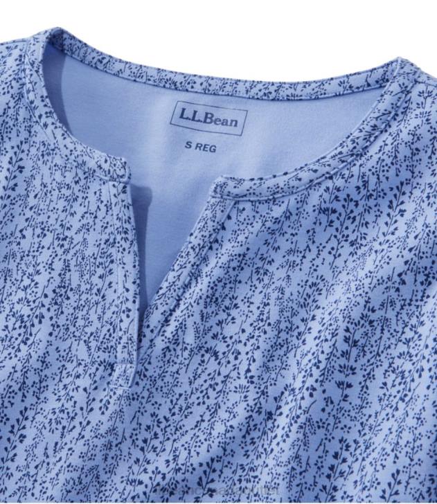 Clothing Warm Coral/Blush Geo H8XZ5012 Tee Women L.L.Bean